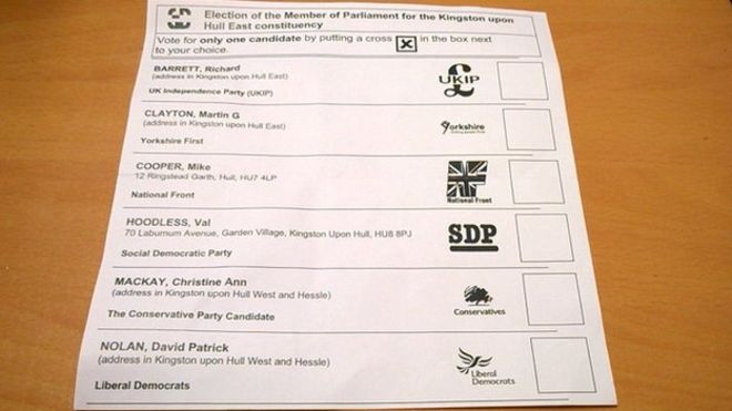 Labour And Green Candidates Left Off Postal Ballot Papers Vox Political