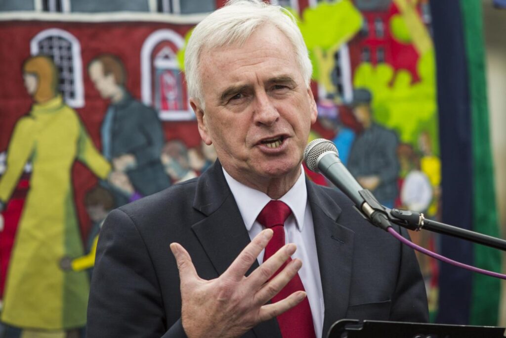 John McDonnell: 'I think we’ve got a long way to go in developing the proposal and the argument but I think we can win the argument on it' [Image: Getty].