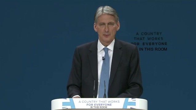 Philip Hammond tells the Tory faithful they've been wrong for the last six years.