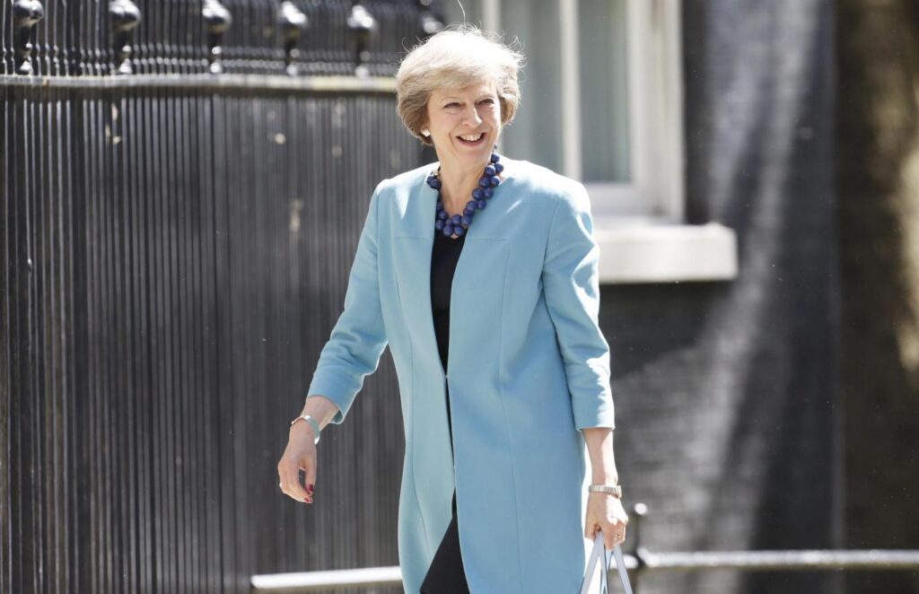 May said she personally called chief executive of Softbank about the £24 billion ARM takeover [Image: REUTERS/Paul Hackett].