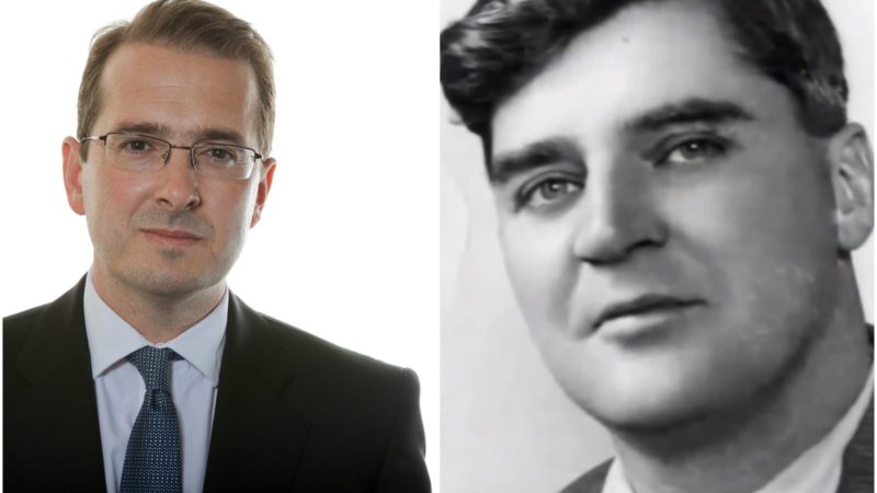 Owen Smith (left) and Aneurin Bevan (right). To reflect their political positions they should really have been on opposite sides of this composite.