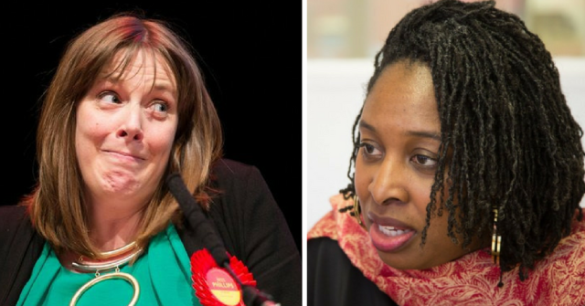 Jess Phillips (left) and Dawn Butler [Composite: Evolve Politics].