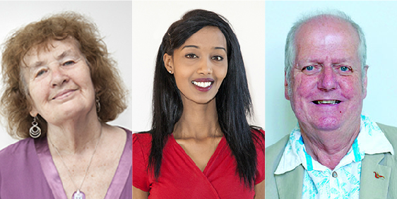 The three councillors, (L-R) Harriet Bradley, Hibaq Jama, and Mike Langley. Labour had won a slim majority of 37 seats out of 70 in Bristol, but now that number is down to 34 [Images: Bristol City Council].
