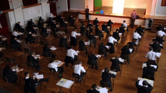 400 girls will have to resit their maths and english papers [Image: PA].