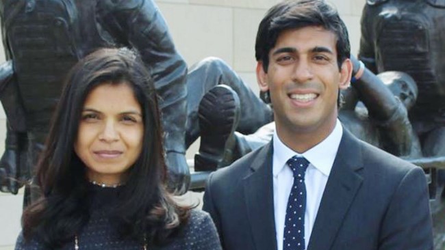 Rishi Sunak has NOT given an NHS contract to his wife's family business
