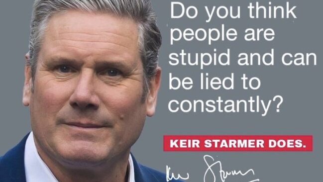 Keir Starmer is a hypocrite about TV election debates.