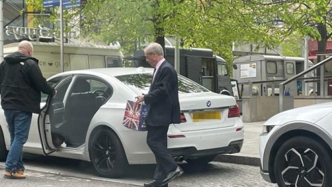 Does Nigel Farage think being a politician means he is disabled?