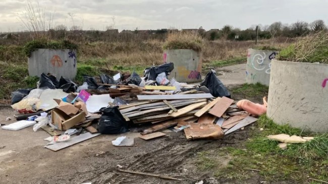 Tories want fly-tippers to have points on their driving licences
