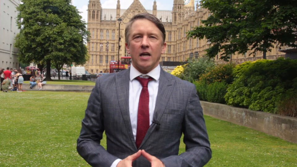 Jonathan Pie's emotional farewell to the Tories