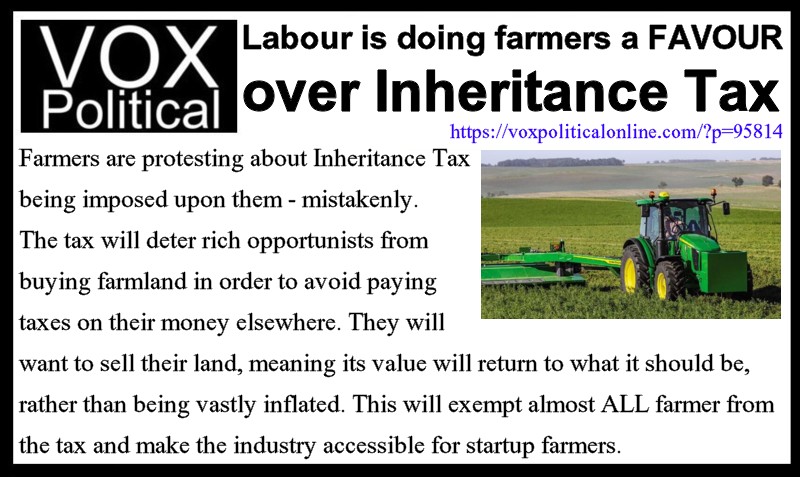 Here's a little visual reminder for farmers about their Inheritance Tax protest