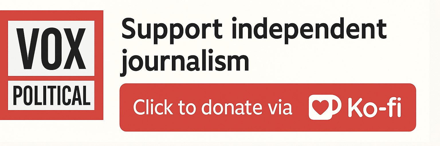 Support Vox Political on Ko-fi