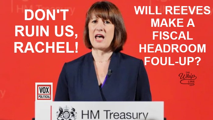 Rachel Reeves delivering a speech.