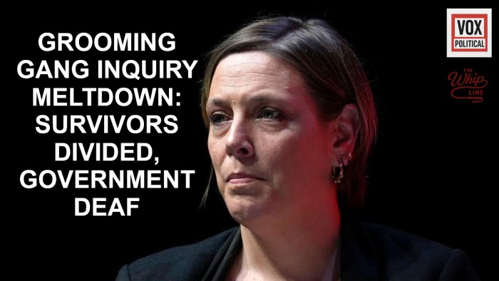 Safeguarding Minister Jess Phillips is caught in turmoil over the grooming gangs investigation.