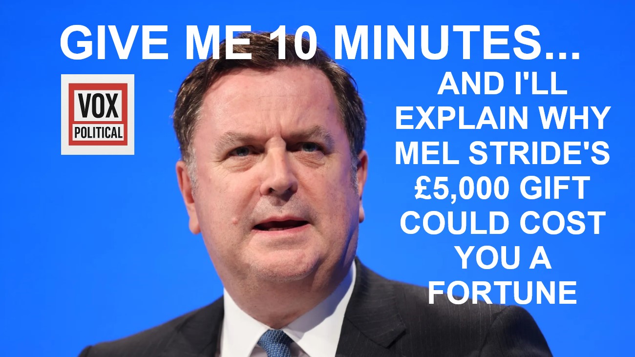 Mel Stride has contributed to the trust recession.