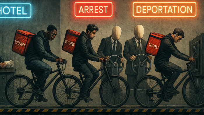 Criminalised for trying to survive.