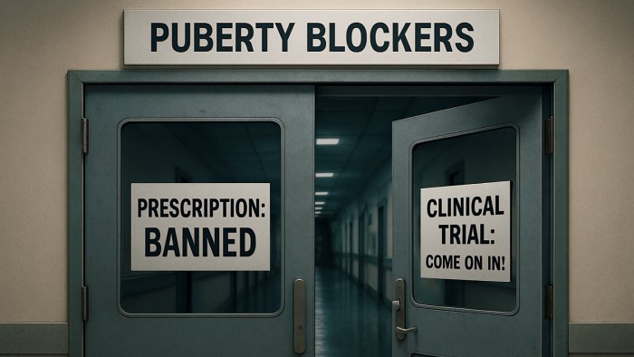 Too dangerous to prescribe – but safe to test on children?