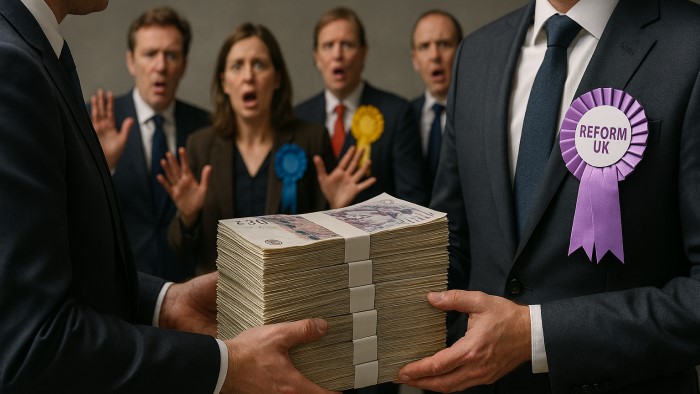 Funny how donations only became ‘dangerous’ NOW