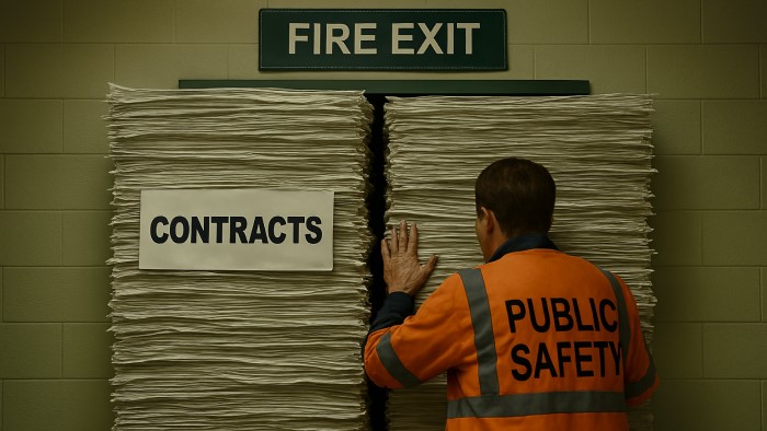 Even after Grenfell, bureaucracy and paperwork are threatening public safety.
